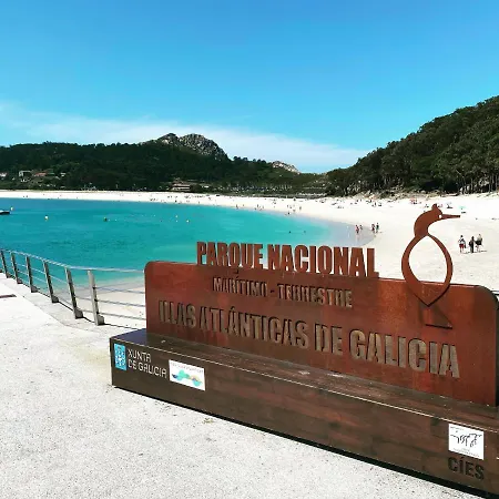 Atico Playa A Xunqueira - Moana, A 15 Min De Vigo Apartmán Moaña
